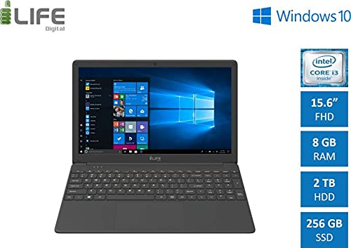 Renewed) LifeDigital ZED AIR CX3 Laptop, 15.6 inches IPS FHD